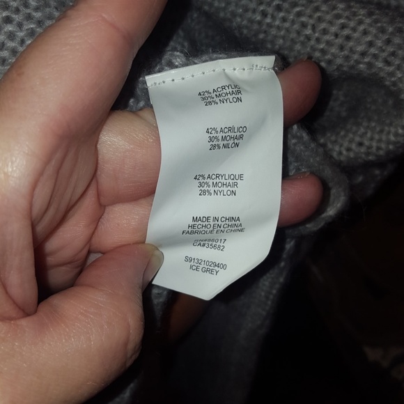 Bebe mohair oversized sweater poncho S NWOT - Picture 7 of 7